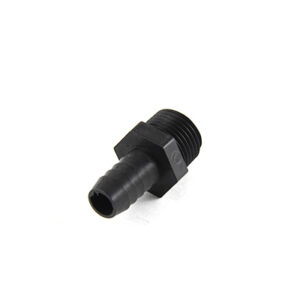 Straight Hose Barb Polypropylene 1/2" MPT x 1/2" HB
